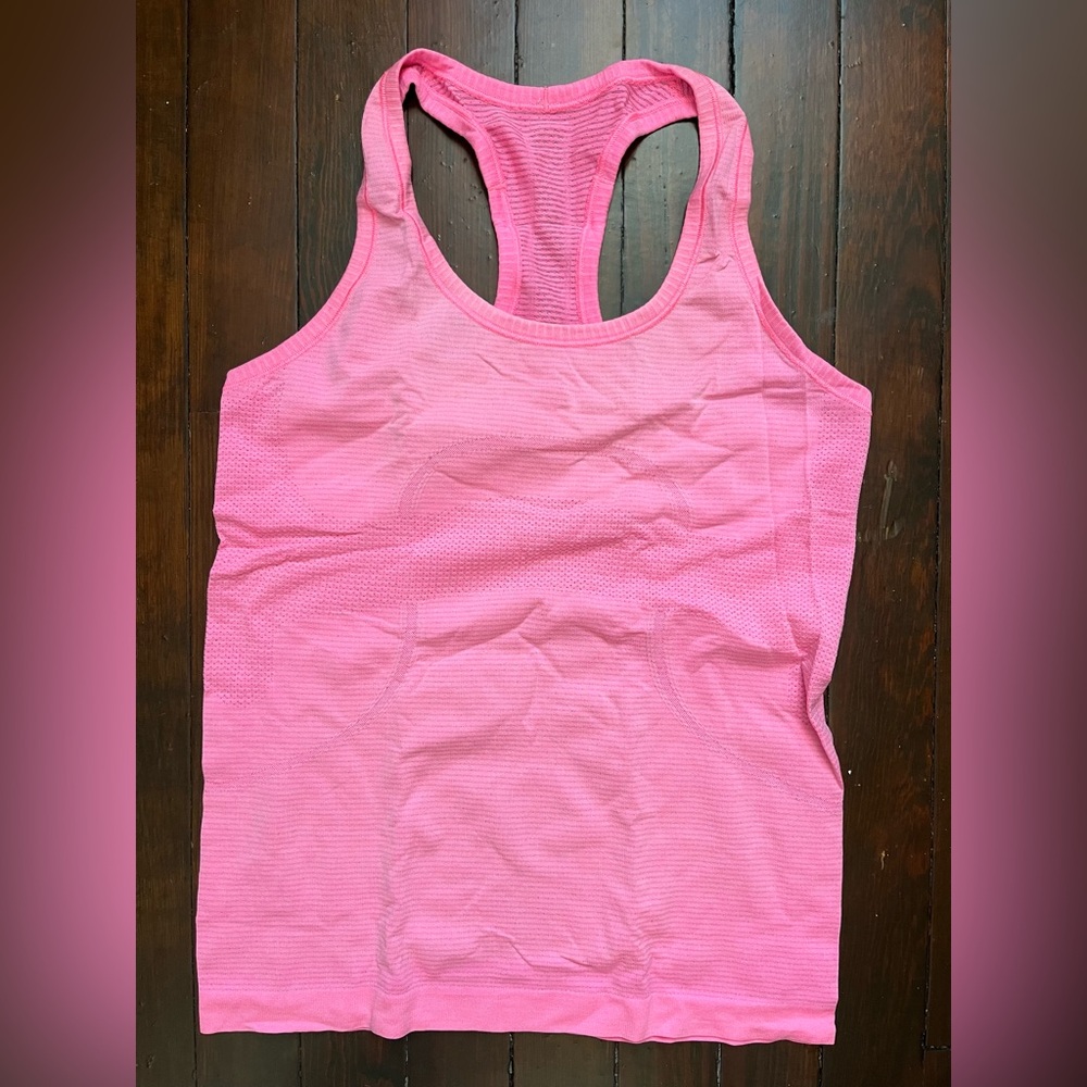 Lululemon Pink Swiftly Racerback Tank Top